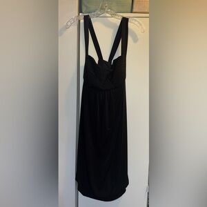 I.N. Studio Black Sleeveless Dress with Strappy Back size 8